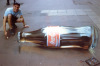 Chalk Drawing 1 - Coke Bottle