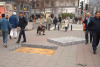 Chalk Drawing 5 - Hole in Sidewalk